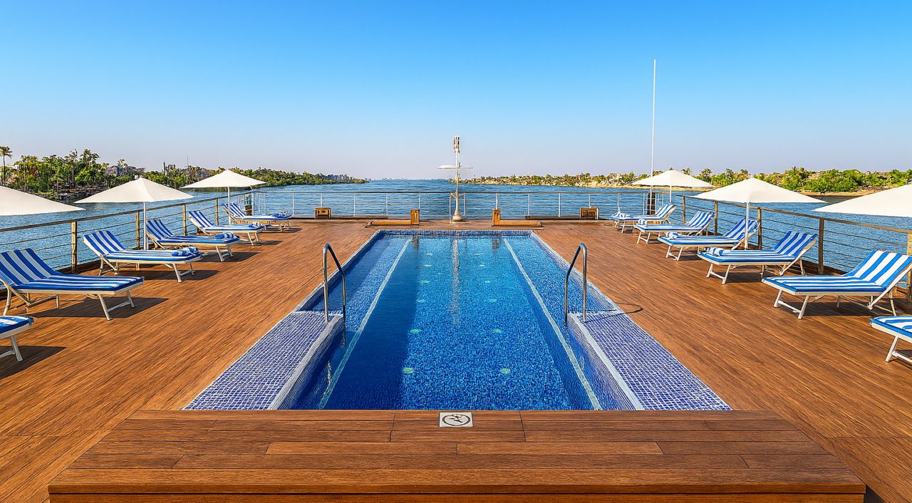 Pool deck